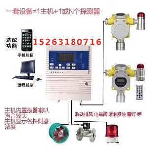 新疆巴音郭楞乌兰察布伊犁哈萨克硫化氢甲烷报警器厂家报价,有图